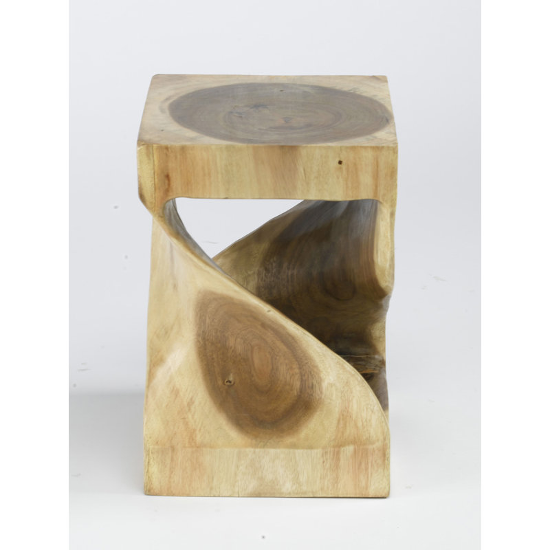 Saltford Twisted Teak Side Table
