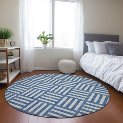 Kinslee Flatweave Geometric Rug