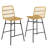 Lirah Counter Stool with Metal Frame