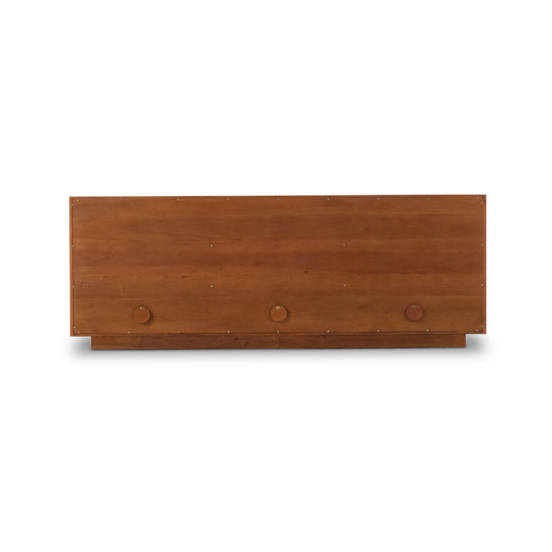 Macklin 82'' W Sideboard, Light Mahogany Veneer