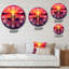 Horloge murale Swans In Love-93379256
