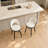 AriaHome 25" Upholstered Swivel Counter Stool with Low Back and Metal Footrest (Set of 2)-2129825486-2146296803