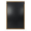 Miroir mural arqué pour fenêtre, H 37,5 po x l 24 po, brun-1593044706