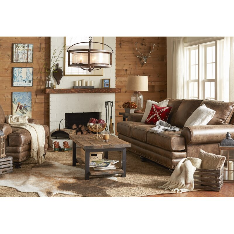 Loon Peak® Claremore 95'' Upholstered Sofa & Reviews | Wayfair