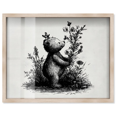 «Botanist Bear Shadowbox» par Art Remedy