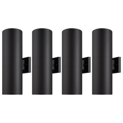 Ramage Matte Black 2 - Bulb 18" H Outdoor Wall Lantern