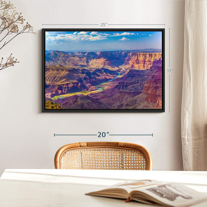 Nature «Grand Canyon Hues Wall Art», H 17 po x l 25 po