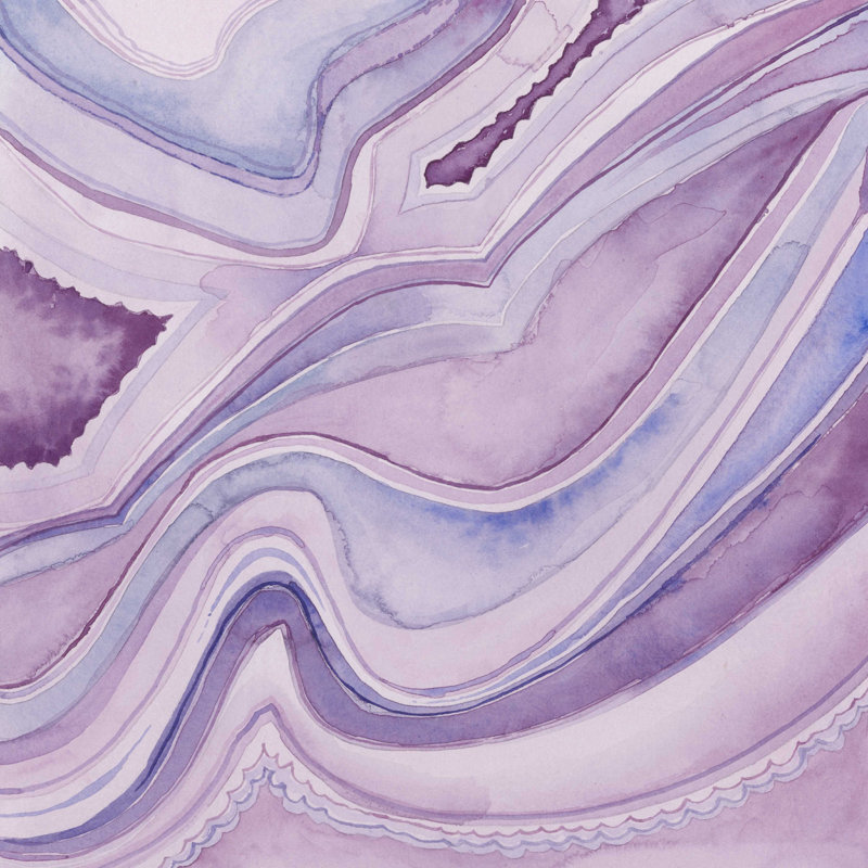 Agate pastel II, H 20 po x l 20 po x P 1,25 po