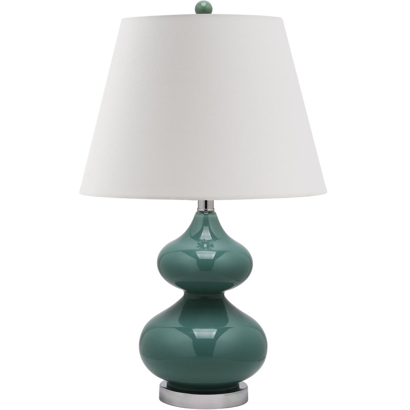 Glass Table Lamp, Marine Blue