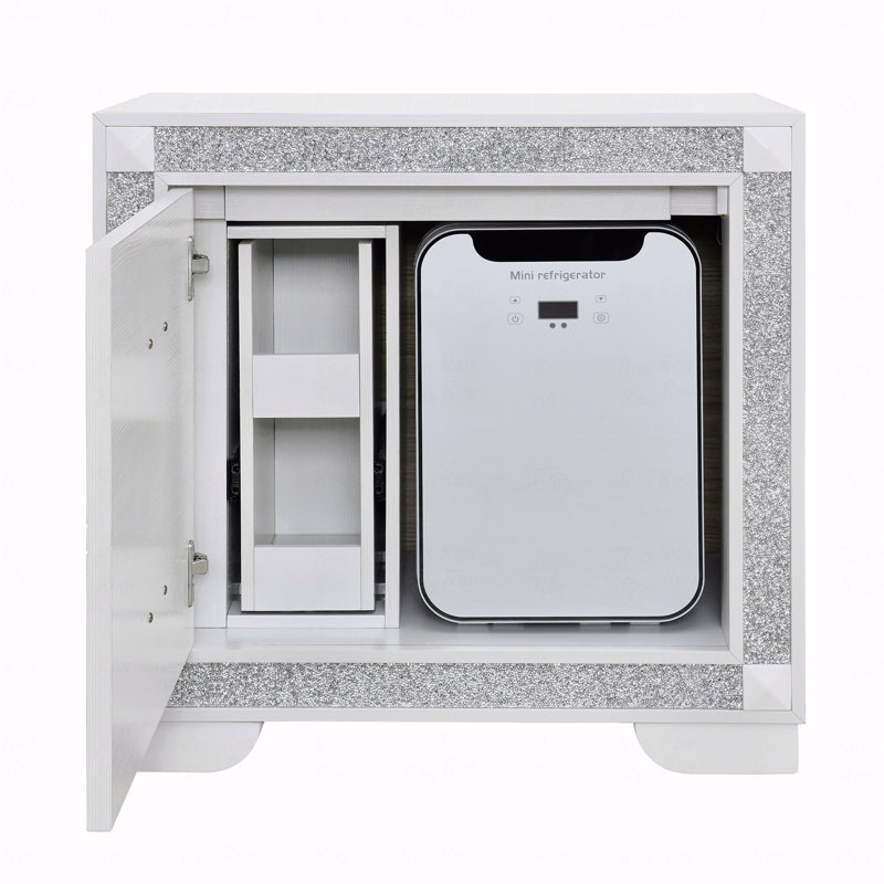 Nightstand With Cooler And Speaker
