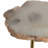 Apolaya 23" Reykur Short Raw Agate Table, White/Gold-717386487