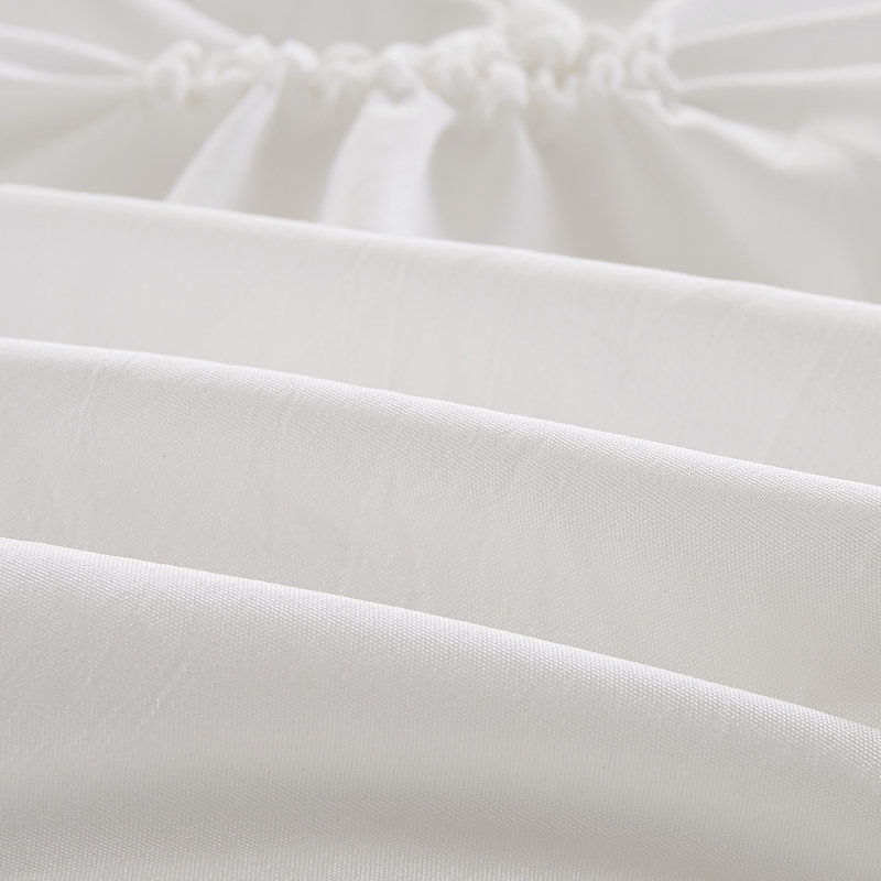 Polyester Channel Comforter, King Comforter + 1 Sham + 3 Throw Pillows