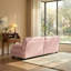Boneless 94.4" Cloud Sofa Couches for Living Room,2 Seater Sofa, Loveseat Sofa with 2 Lumbar Pillows and 2 Throw Pillows Sofa Couch for Small Space, Apartment-839524406