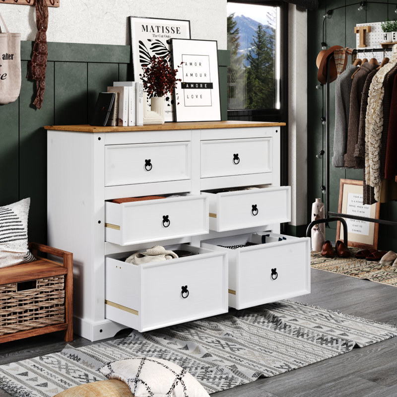Commode 6 tiroirs Costel