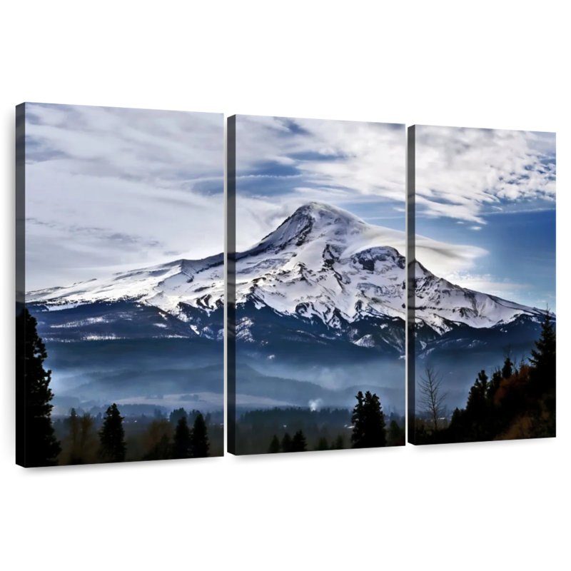 Alvord, Mount Hood, sommet des nuages, H 48 po x l 74 po