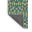 Tapis vert/beige tissé à la machine-703556450