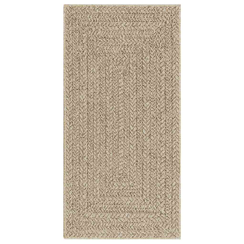 Roshane Solid Colour Indoor / Outdoor Area Rug, Rectangle 60 x 110 cm