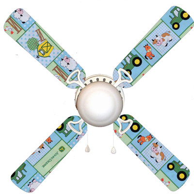 Ventilateur de plafond 4 pales 42 "