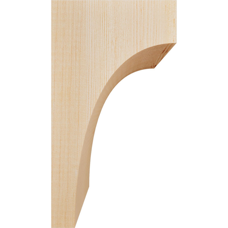 Huntington Corbel, H 10 po x l 5,5 po x P 6 po, Sapin de Douglas, Lisse