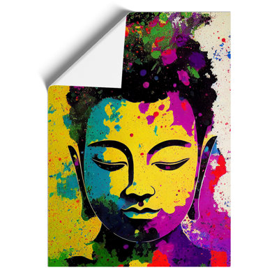 Buddha Splashed No.5 - Wall Art
