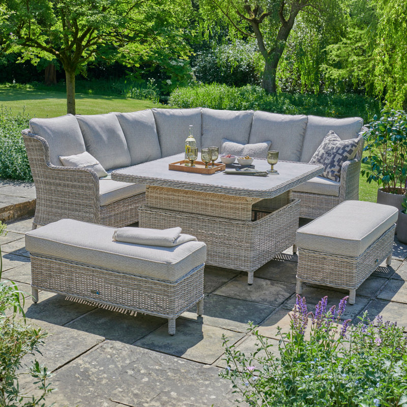 Vienna Large Corner Set in Beige