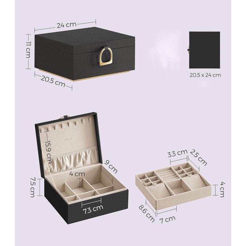 Jewellery Box +, Black