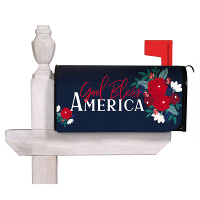 Housse pour boîte aux lettres floral