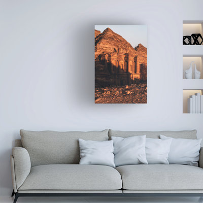 Onur Guney Ad Deir, le monastère, Petra. Art sur toile