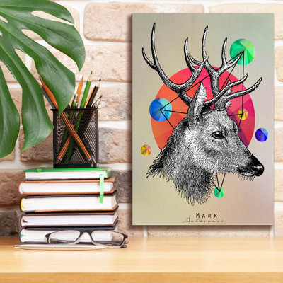 " Deer New " by Mark Ashkenazi
