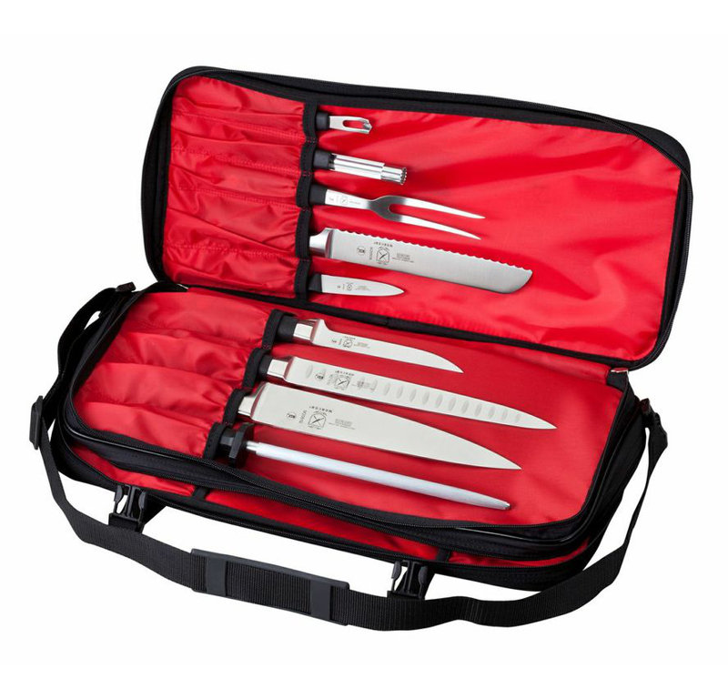 Sac à couteaux à double fermeture éclair Mercer Cutlery Innovations for Chefs