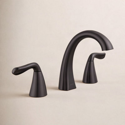 Arvo Widespread Bathroom Faucet with Drain