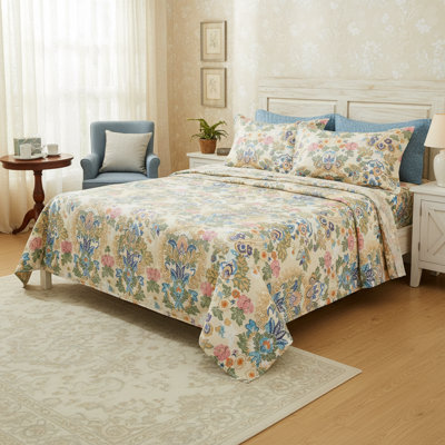 Ensemble de draps 4 pièces pour grand lit 4 pièces - 100% coton biologique convenant à un matelas de 16 po, literie de style hôtel de luxe doux et respirant, cadeau 