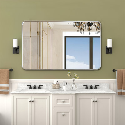 Escarlet Metal Wall Mirror