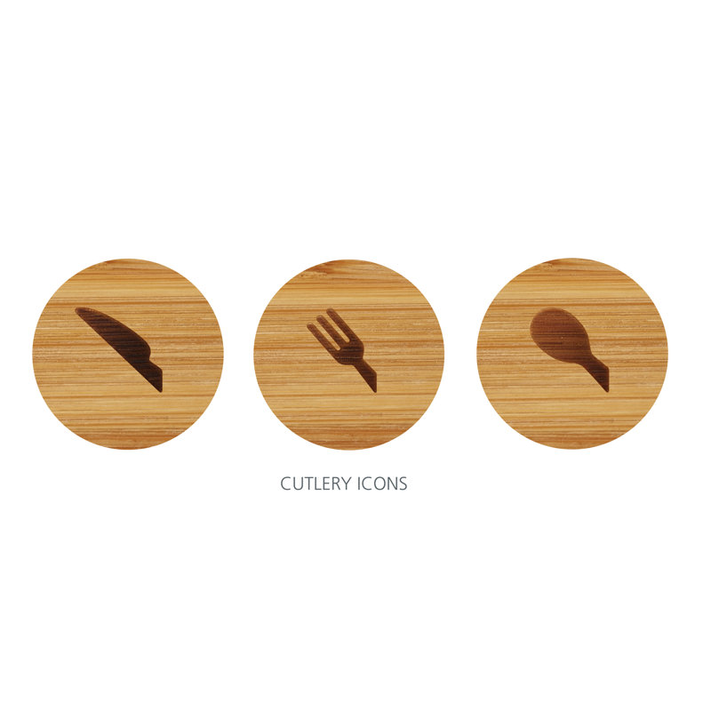DrawerStore Bamboo Compact Cutlery Organizer