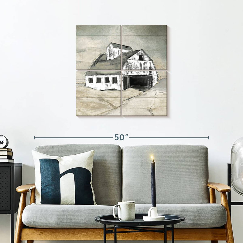 Lilie Country Memories, 26" H x 26" W