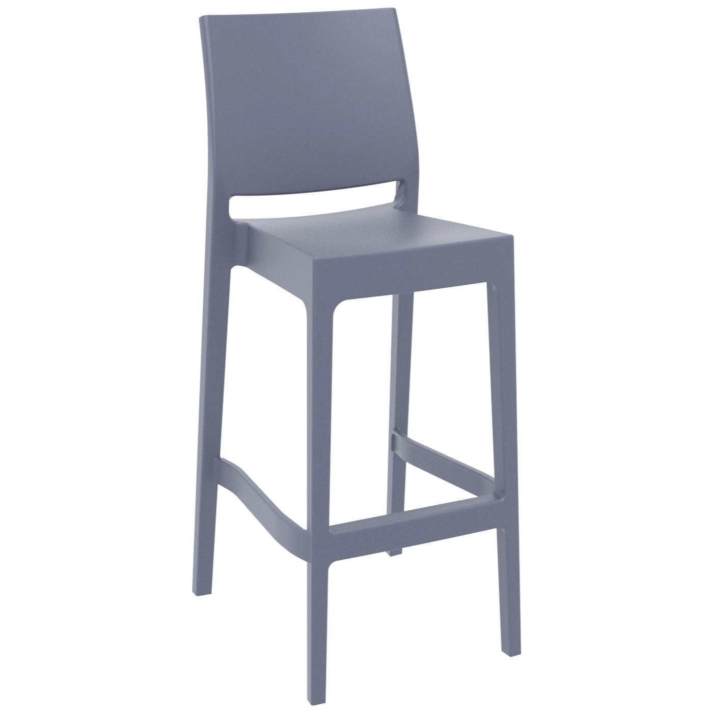 Farrah 24" Patio Dining Set, Dark Gray