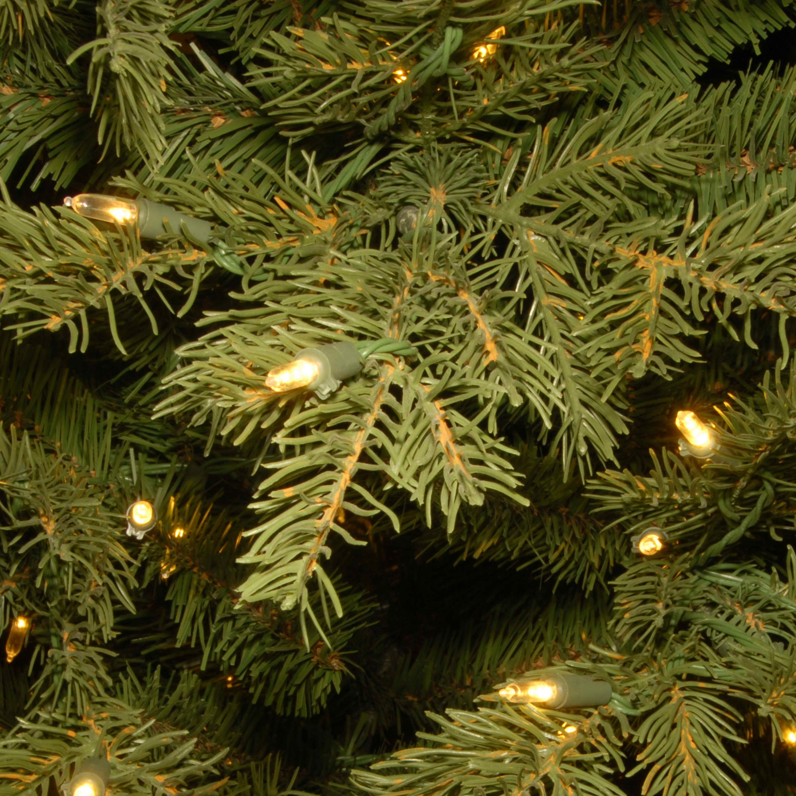 Nordic Flocked Pre-Lit Spruce Christmas Tree, 90" H