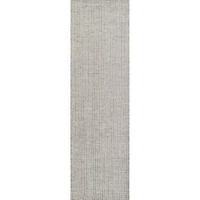 Thomas Hand Tufted Wool Abstract Area Rug in Blue/Ivory