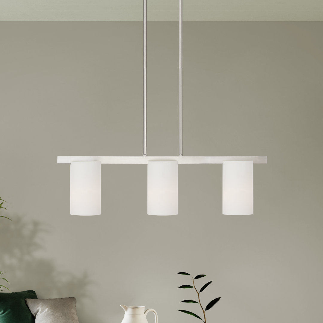 Delvin 3 - Light Kitchen Island Linear Pendant Zipcode Design™ 