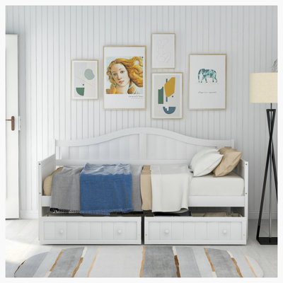 Sohaib Twin Daybed with 2 drawers