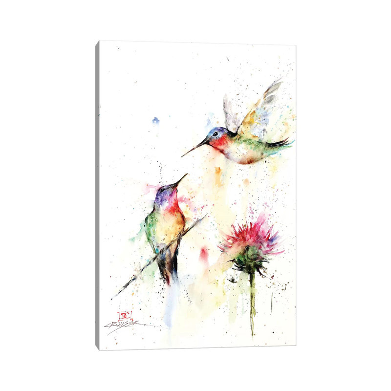 Stopping by Dean Crouser - Floater Frame Print on Canvas, 101.6 cm H x 66.04 cm W x 1.91 cm D, No Frame