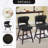 26" Solid Wood Swivel Counter Stool-1225213670-1225213671