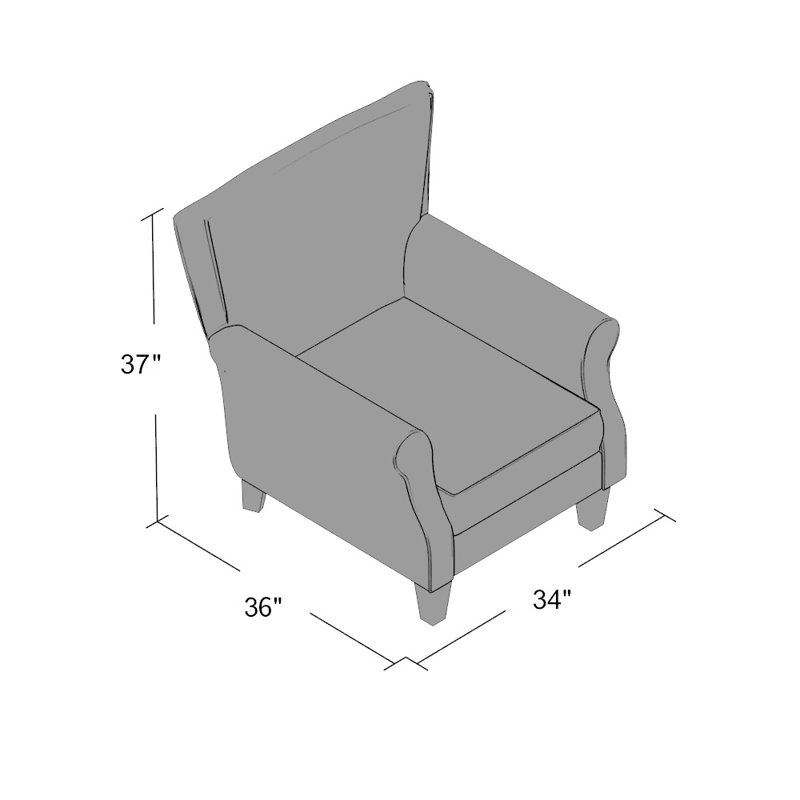 Fauteuil Geary, Popstitch 10 beige, Manhattan, Oui