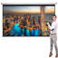 Khomo Gear Manual Projector Screen Projector Screen