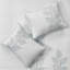6 pièces courtepointe bleu très grand / très grand avec coussins brodés, microfibre florale, réversible, broderie classique feuille-118650062-118650063