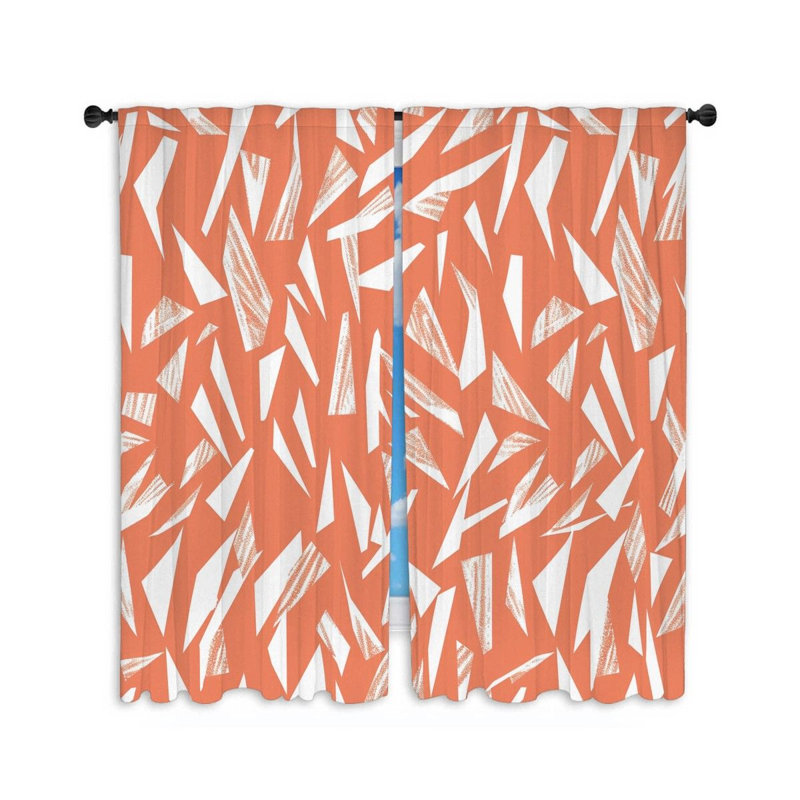 Zariana Room Darkening Curtain Pair, 20" W x 54" L
