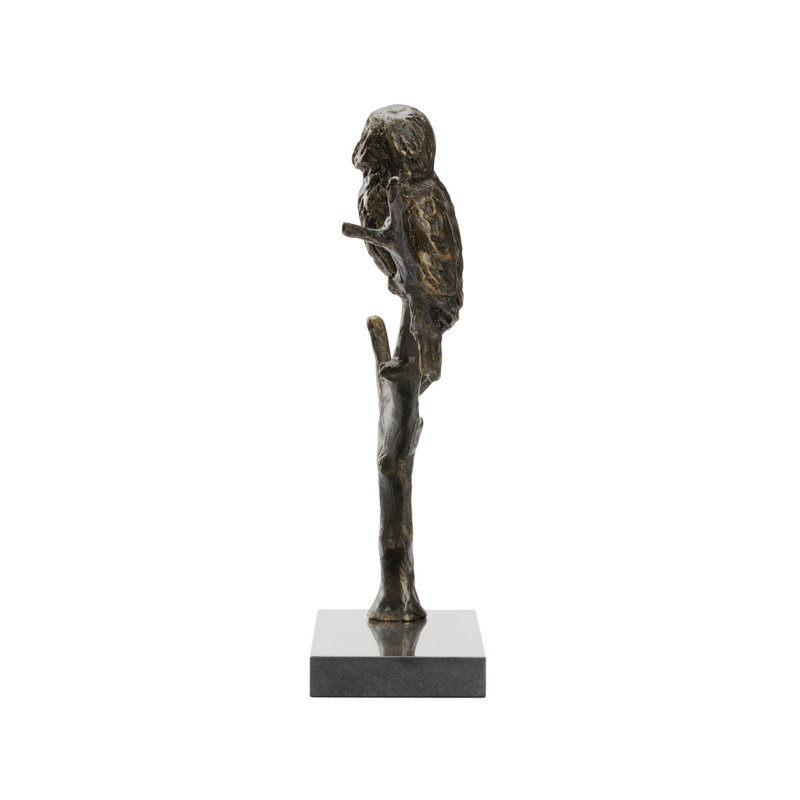 Bog Figurine, Bronze/Gray