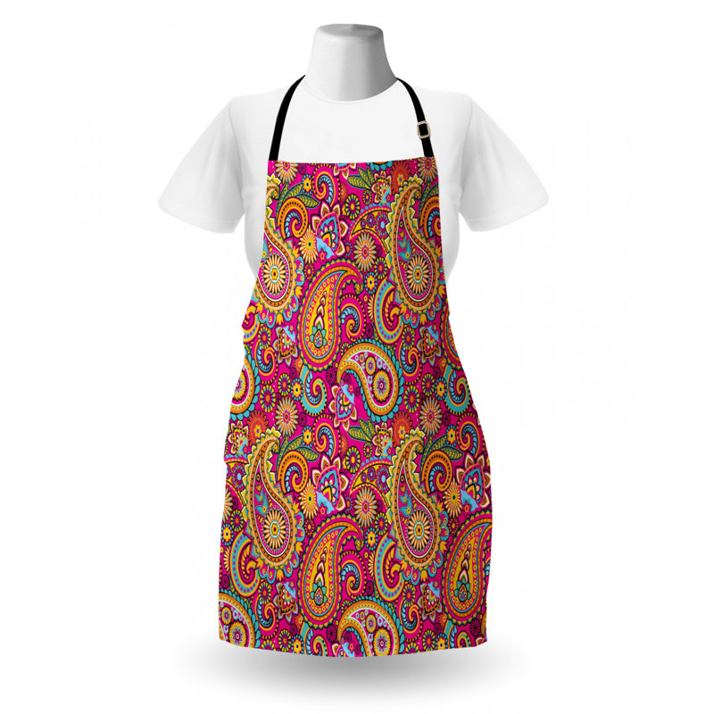 Tablier motif cachemire
