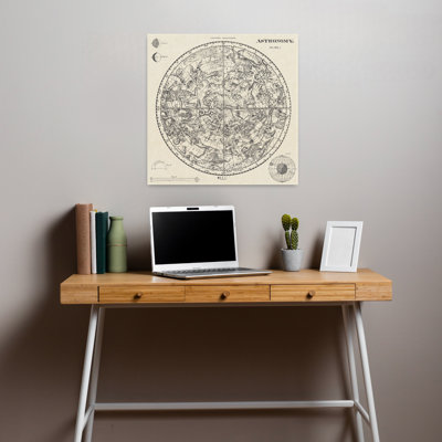 Celestial Blueprint Contemporary Art