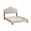 Lit tapissier contemporain en lin avec tête de lit réglable-1951966168-2058470687